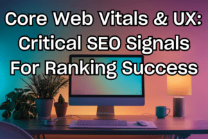 Core Web Vitals & UX: Critical SEO Signals for Ranking Success